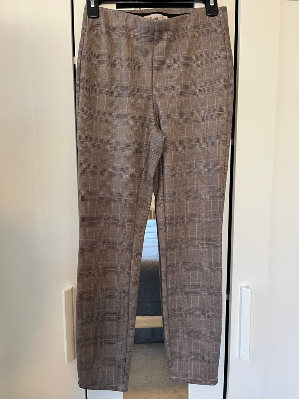 Philosophy Women’s Brown Plaid Dress Pants